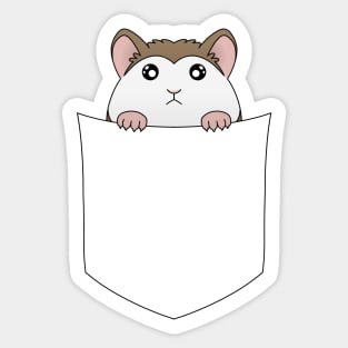 Mochi in a Pocket Sticker